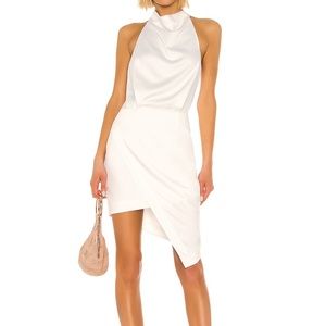 Elliatt camp dress in white